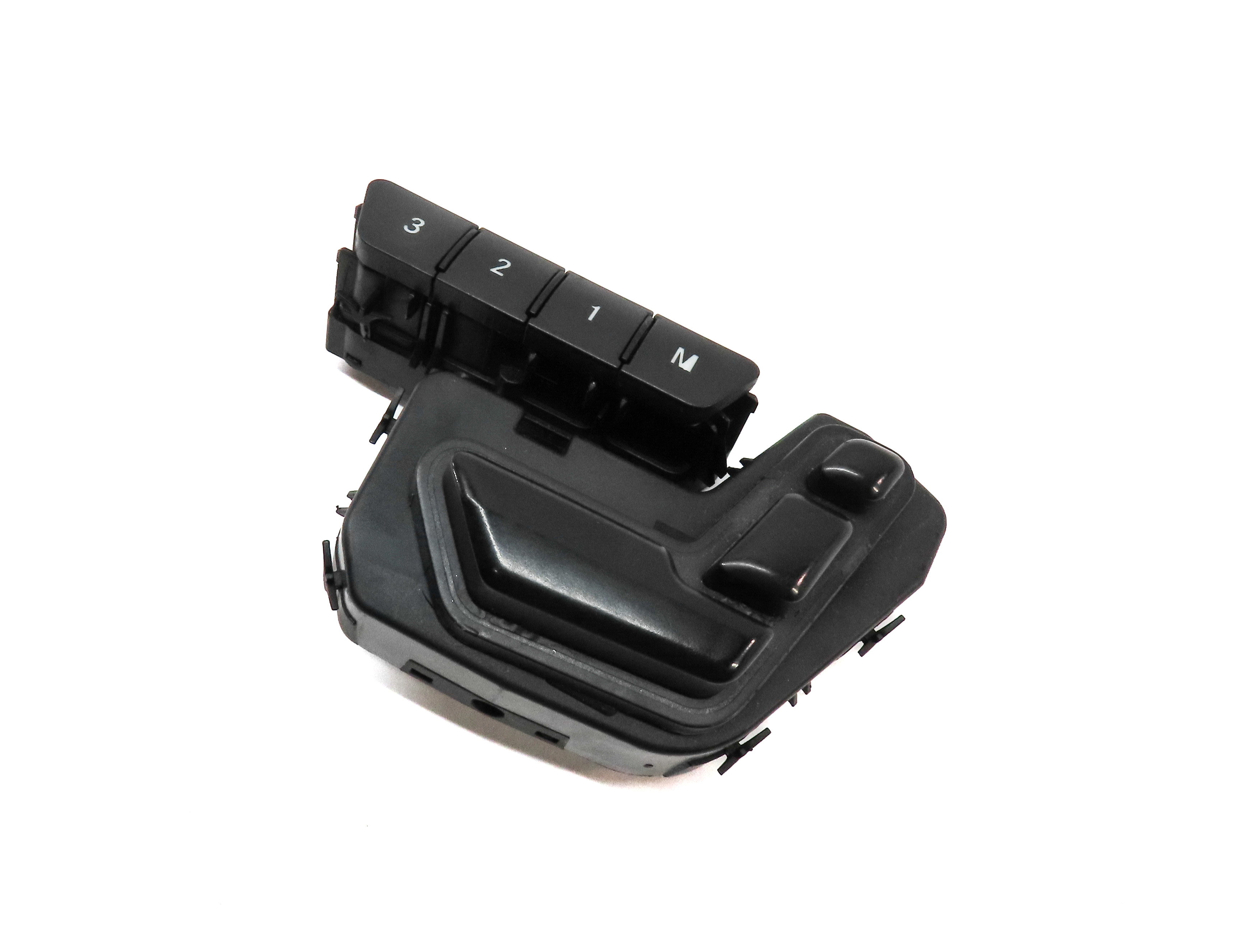 2012 MERCEDES ML350 (W166) FRONT RIGHT PASSENGER SEAT ADJUST SWITCH (BLACK) — exact item pictured